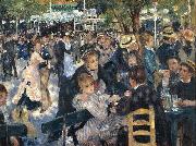 Pierre-Auguste Renoir Dance at Le Moulin de la Galette oil painting picture wholesale